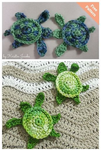 Sea Turtle Appliques Free Crochet Pattern Crochet Ocean Applique Pattern Free, Turtle Crochet Applique, Crochet Sea Turtle Applique, Crochet Flat Turtle Pattern Free, Turtle Beach Crochet Blanket Pattern, Crochet Applique Dinosaur, Baby Sea Turtle Blanket Crochet Pattern Free, Small Crochet Turtle Pattern Free Easy, Crochet Turtle Applique Pattern Free