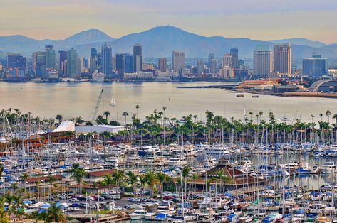 San Diego Airport, San Diego Gaslamp, Eye Perspective, Cabrillo National Monument, San Diego Skyline, Coronado Island, Petco Park, Hotel Del Coronado, San Diego Houses