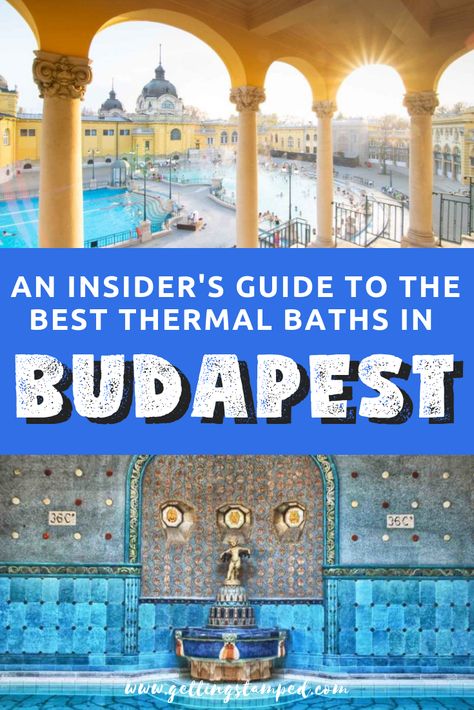 Budapest Thermal Baths, Natural Hot Spring, Thermal Baths, Hungary Travel, Budapest Travel, Budget Friendly Travel, Eastern Europe Travel, Couple Travel, Thermal Bath