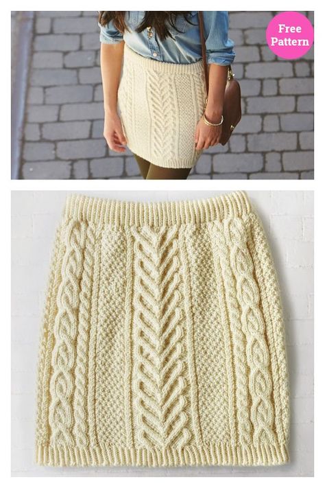 Skirting Around Free Knitting Pattern Knit Skirt Pattern Free, Skirt Knitting Pattern, Knit Skirt Pattern, Skirt Pattern Free, Knit Tights, Knitted Skirt, Herringbone Stitch, Classic Skirts, Free Knitting Patterns