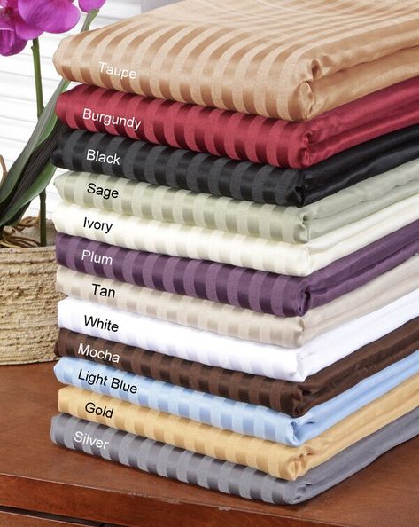 Egyptian Cotton Sheets, Organic Cotton Sheets, Us Olympics, Striped Duvet, Striped Duvet Covers, Egyptian Cotton Bedding, Water Bed, Striped Sheets, Mattress Pads