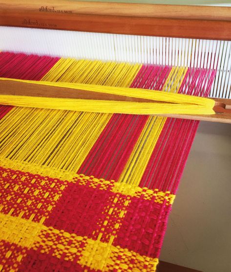 ashford handicrafts - Double Heddle Waffle Weave Kitchen Towels Macrame Baskets, Ashford Loom, Weaving Patterns Loom, Rigid Heddle Weaving Patterns, Weaving Book, Rigid Heddle Loom, Towel Weaving, Weaving Loom Projects, Rigid Heddle Weaving