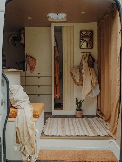 Van Aesthetic, Van Build Ideas, Converted Vans, Bus Living, Airstream Renovation, Van Conversion Interior, Diy Camper Remodel, Build A Camper Van, Van Life Diy