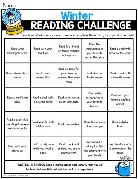 Bingo Reading Challenge 2023, Christmas Break Reading Challenge, January Library Activities, Winter Reading Challenge For Kids, Christmas Reading Challenge, Winter Break Activities For Kids, Winter Reading Challenge, Penny Spinners, Bookish Bingo