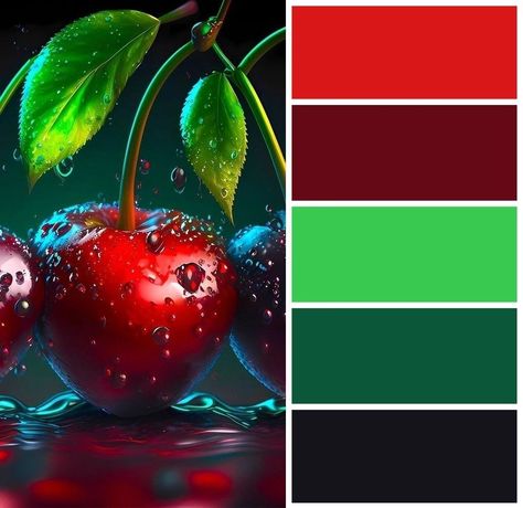 Complementary Colors Examples, Red Color Pallets, Paint Color Pallets, Color Scheme Generator, Color Inspiration Boards, Color Schemes Design, Christmas Color Palette, Bright Color Schemes, Color Palette Challenge