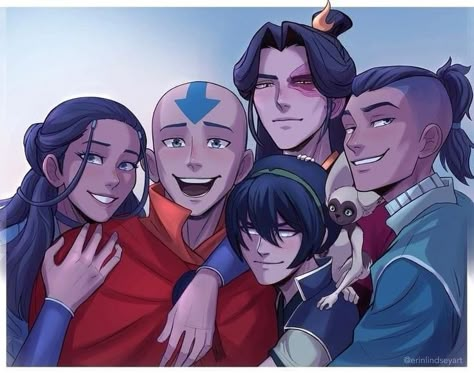 Zuko And Azula Fan Art, Avatar The Last Airbender Ships, Team Avatar Fanart, Suki Fanart, Zuko Toph, Zuko X Sokka, Katara And Sokka, Atla Katara, Sokka Avatar