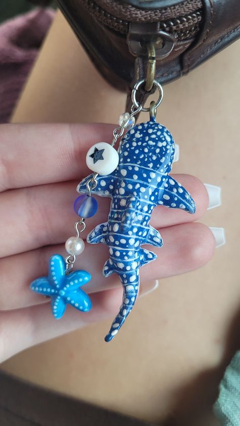 Beachy Keychain, Beachy Accessories, Kule Ting, Gelang Manik-manik, ดินปั้น Polymer Clay, Kraf Diy, Tanah Liat, Clay Diy Projects, Gelang Manik