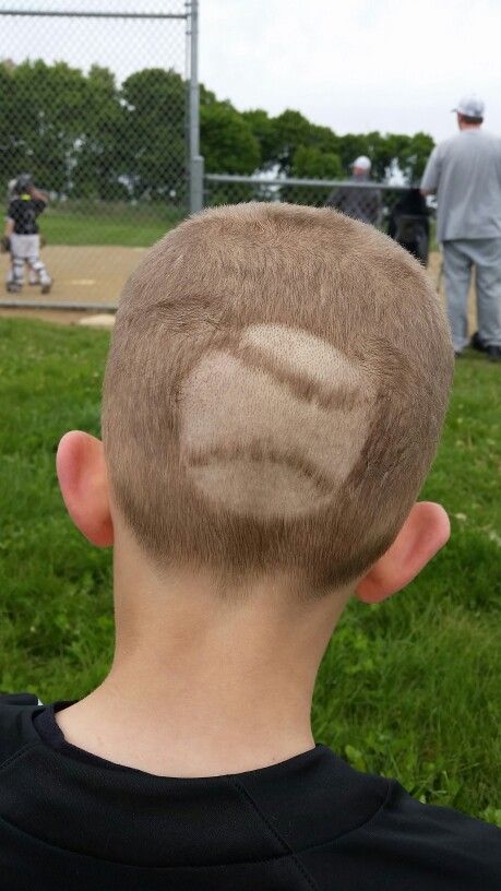 Baseball haircut design tattoo by Shawn at Shortstop Barber Shop Marshall, MI 49068 Baseball Haircut, Edgar Haircut, Baseball Haircuts, Kids Haircuts, Baseball Kids, Haircut Design, Edgars Haircut, Haircut Designs, Kids Hair Cuts