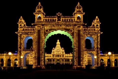 Mysore Palace,Mysuru,India Mysore Palace, Acropolis Of Athens, Dancing House, Architecture Wall Art, Taj Mahal India, Official Residence, Athens Acropolis, Dome Of The Rock, Gateway Arch