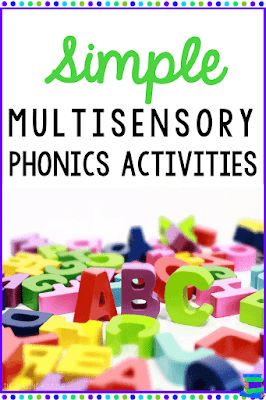 Phonics Strategies, Multisensory Phonics, Decoding Strategies, Ideas For The Classroom, Multisensory Activities, Phonemic Awareness Activities, Multi Sensory, Reluctant Readers, Language Arts Classroom