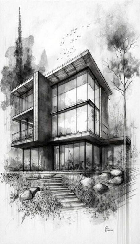 Architectural Odyssey: Exterior Sketch Design Chronicles Tiny House Sketch, Best Art Drawings, Furniture Details Drawing, Interior Architecture Sketch, Exterior Sketch, Architecture Blueprints, Furniture Design Sketches, Architecture Drawing Plan, Perspective Drawing Architecture