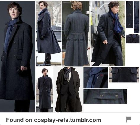 Sherlock Holmes Cosplay, Sherlock Outfit, Sherlock Cosplay, Sherlock Coat, Sherlock Scarf, Spiderman Outfit, Missing Something, Cool Coats, Sherlock John