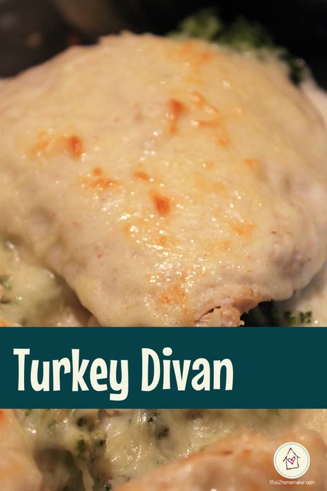 This recipe for Turkey Divan is great for making use of leftover turkey after Thanksgiving dinner. #t2hmkr #thanksgiving #recipes Turkey Divan, Recipe For Turkey, Turkey Leftovers, Sliced Turkey, Leftover Turkey, Cooking Turkey, White Sauce, Condensed Milk, Turkey Recipes