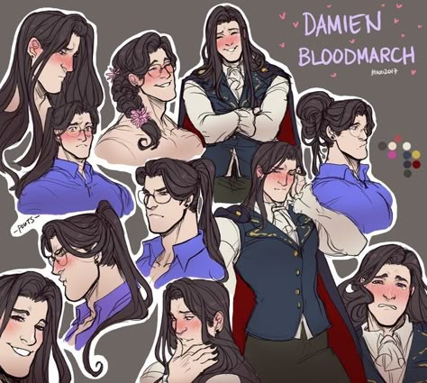 Damien Bloodmarch, Desenhos Gravity Falls, Japanese Artists, Cthulhu, My Favorite Part, Portrait Drawing, When He