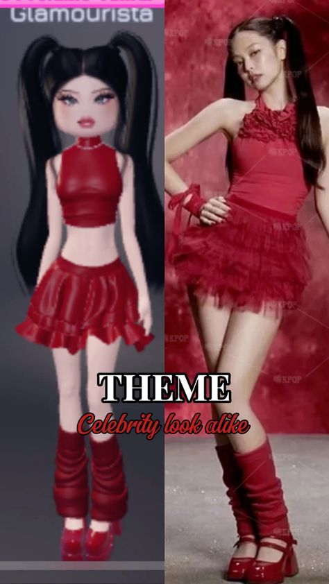 Roblox Dress To Impress Outfits Theme Secret Agent, Celebrity Look Alikes, Dress To Impress Theme Celeb Look Alike, Costume Party Dress To Impress Outfit, Jennie Dress To Impress, Dti Celebrity Look Alike Outfit, Kpop Dress To Impress Outfit, Dti Celebrity Fit, Kpop Dti Outfit