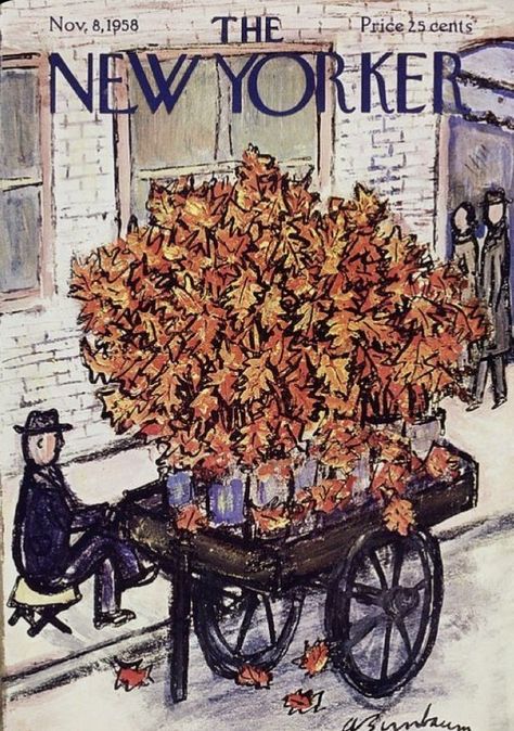 New Yorker November, New Yorker Covers, Fall Mood Board, Autumn In New York, Season Of The Witch, November 8, Best Seasons, Autumn Aesthetic, The New Yorker