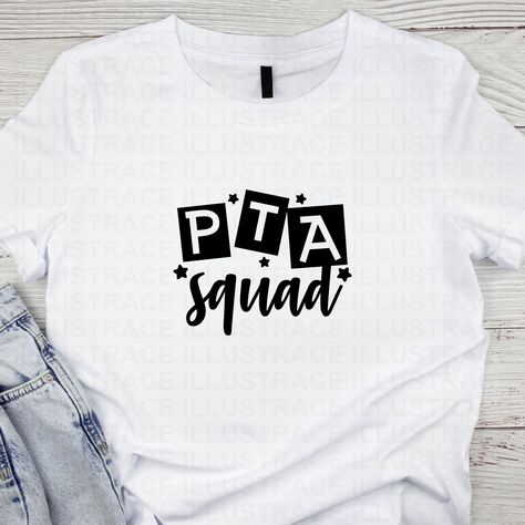 PTA Shirt for Volunteer, PTA Crew, Pta Squad, Pta Team Shirt, Shirt Design, School Shirt, Parent Teacher Association, Shirt Sublimation Pta Shirts, Parent Teacher Association, Parent Teacher, Shirt Sublimation, Team Shirt, Parents As Teachers, Design School, Digital Svg, Team Shirts