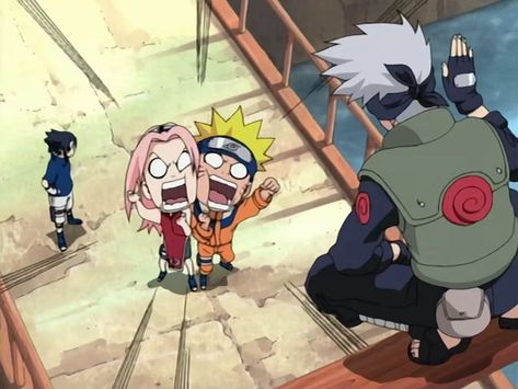 Naruto Season 1, Naruto And Sakura, Naruto Show, Kakashi Sensei, Anime Watch, Naruto Comic, Naruto Shippuden Characters, Naruto Kakashi, Naruto Pictures