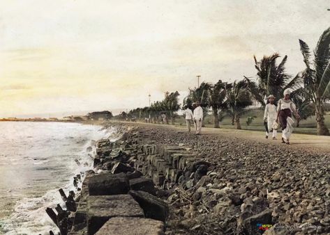 IN PHOTOS: Manila Bay — Then and Now Old Manila, Manila Bay, Library University, Digital Archives, University Of Michigan, Historical Events, Street Scenes, Present Day, Beautiful Sunset