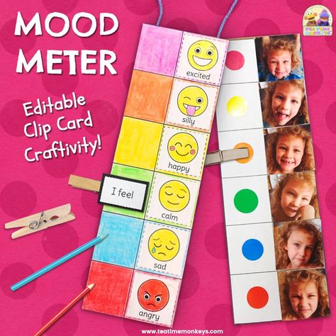 Mood Meter Classroom, Zones Of Regulation Printables Free, Feelings Craft, Emotions Vocabulary, Paper Craft Ideas For Kids, Emotions Game, Quotes Deep Motivational, Deep Motivational Quotes, Teaching Emotions