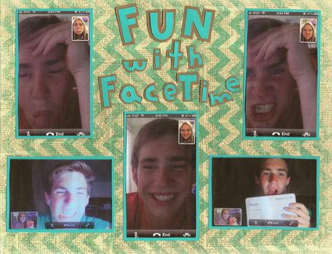 Fun with FaceTime! Because being 4 hours away sucks :( School Memories Scrapbook, Scrapbook Pictures, School Scrapbook, Face Time, School Memories, Memory Scrapbook, 4 Hours, Scrapbooking