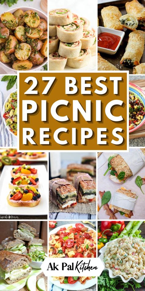 Discover a collection of easy picnic recipes. From easy picnic food ideas like picnic sandwiches and refreshing picnic salads to picnic finger foods and delectable picnic desserts perfect. Keep hunger at bay with a variety of picnic snacks that will complement your camping meals. Fire up the grill and enjoy the flavors of picnic grill recipes. Don’t miss out on easy camping food ideas and the joy of campfire cooking. Experience the joy of outdoor dining with these fun picnic and camping recipes. Picnic Recipes For A Crowd, Easy Picnic Food Ideas, Easy Picnic Recipes, Picnic Finger Foods, Easy Camping Food Ideas, Best Picnic Food, Picnic Salads, Easy Camping Food, Easy Picnic Food