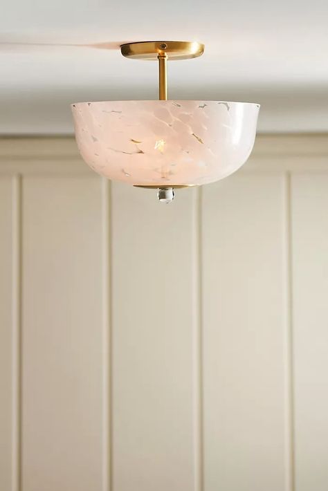 New Furniture & Home Décor | Anthropologie | Anthropologie Light Over Bathtub, Unique Lamp Shades, Anthropologie Home, Unique Lamp, Flush Mount Lights, Unique Lamps, Electrical Outlets, Unique Lighting, Home N Decor