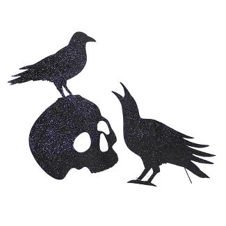 Decorative Objects : Halloween Decorations | Indoor & Outdoor Halloween Decor 2023 : Page 18 : Target Spooky Silhouettes Halloween Window, Halloween Stencils Templates, Halloween Silhouettes Templates, Crow Stencil, Crow On Skull, Standing Silhouette, Fall Silhouette, Best Halloween Decorations, Witchy Christmas