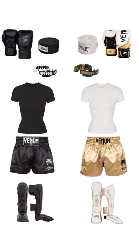 Kickboxing Outfit, Cute Messy Hairstyles, Boxer Aesthetic, Boxing Clothes, Casual Sporty Outfits, Boxe Thai, Trening Sztuk Walki, Trainers Outfit, Boxing Match