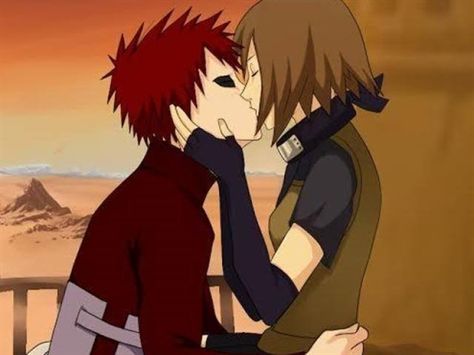 Gaara X Matsuri, Pink Y2k, Naruto Ship, My Partner, Awesome Anime, A Romantic, Anime Chibi, Naruto Shippuden, Naruto