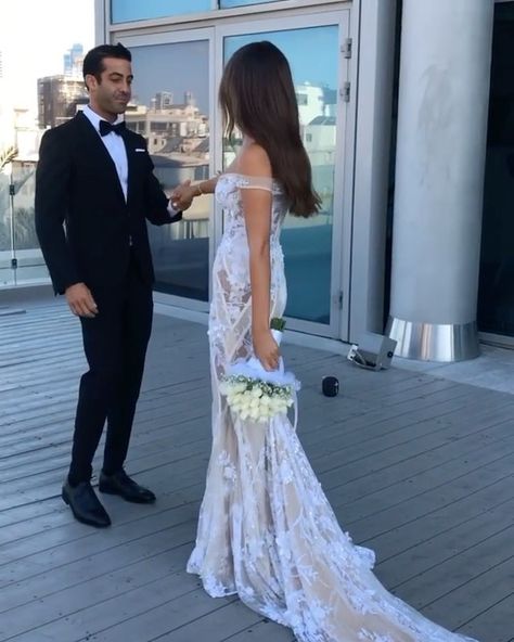 Galia Lahav on Instagram: “#GLBride @moreshed_shely // THE CUTEST EVER🥺 #GaliaLahav #GLCouture” Galia Lahav, The Cutest, Lace Wedding, Wedding Gowns, Wedding Dresses Lace, Wedding Dress, Lace, On Instagram, Instagram