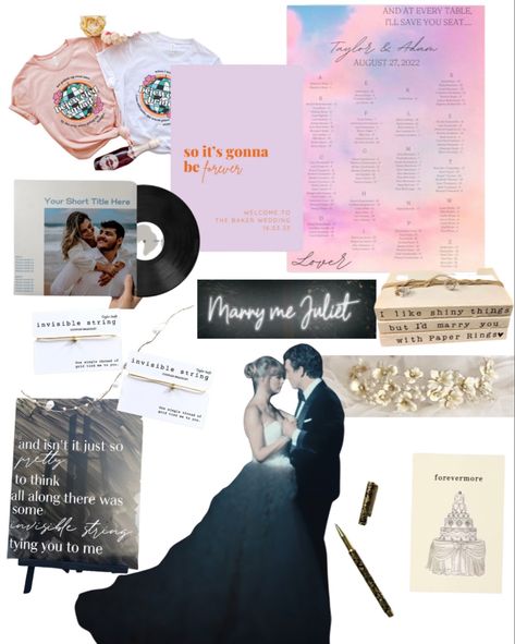 Lover Themed Engagement Party, Taylor Swift Wedding Quotes, Taylor Swift Wedding Theme, Taylor Swift Wedding Ideas, Swiftie Wedding, Bridal Signs, Taylor Swift Wedding, Lover Wedding, Swift Party