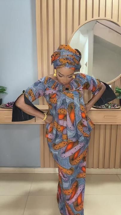 Nigeria Ankara Gowns, Ankara Style For Slim Lady Dress, Long African Dresses Classy, Ankara Long Gown Styles For Slim Ladies, Ankara Aline Long Gown, A Shape Ankara Gown Styles, Ankara Corporate Dresses, Trending Ankara Gowns, A Shape Gown Ankara