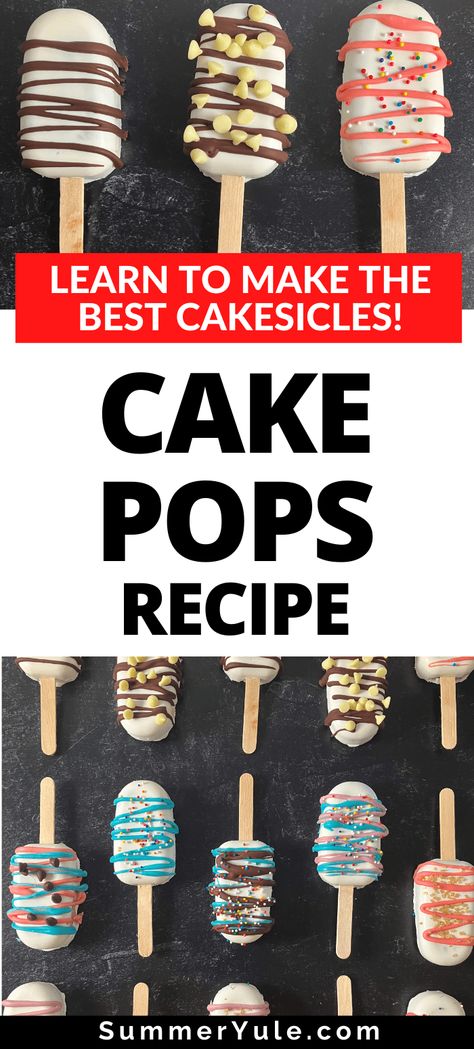 How To Make Cakesicles Video, Cake Sickles Recipes, Cacksickles Ideas, Popsicle Theme Cake, Cake Pops Popsicle, How To Make Cake Popsicles, Cake Popsicles Recipe, Popsicle Cake Ideas, Cake Popcicles Recipes