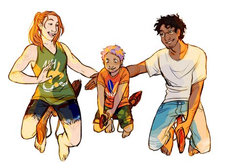 Art by @jam-art on Tumblr Teddy Lupin Fan Art, Purple Orange Hair, Teddy Lupin, Potter Fanart, Harry Potter Next Generation, Harry And Ginny, Harry Potter Artwork, Harry Potter Comics, Harry Potter Ships