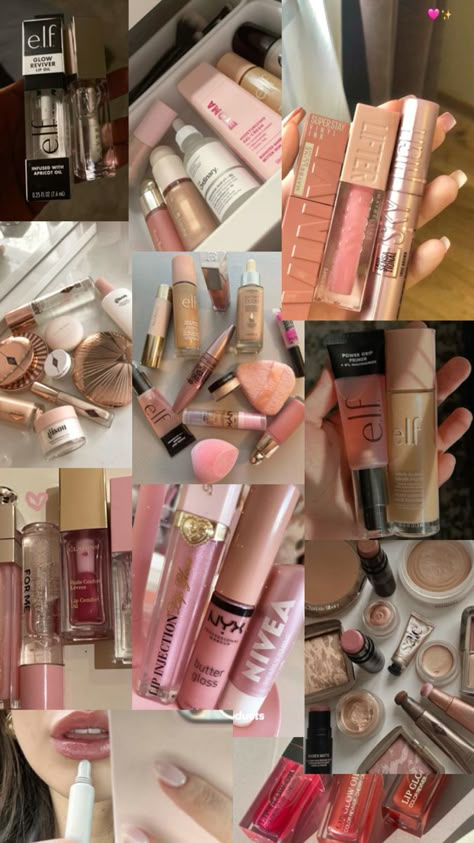 Real Preppy, Aesthetic Mornings, Makeup Getting Ready, Girl Vanity, Makeup Collage, Girl Self Care, Sephora Skin Care, Pink Lifestyle, Makeup Idea