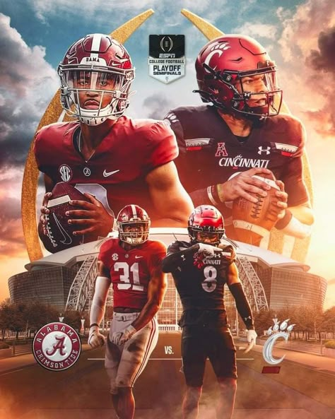 Sports Marketing Design, College Sports Graphics, College Football Gameday, Alabama Football Team, Baseball Photography, Sports Design Ideas, Inspiration Moodboard, Sport Portraits, Photoshop Ideas