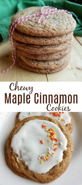 Cinnamon Dessert Recipes, Cinnamon Desserts, Maple Recipes, Cinnamon Cookies, Healthy Recipes Easy Snacks, Cinnamon Recipes, Easy Cookie Recipes, Fall Desserts, Easy Cookies