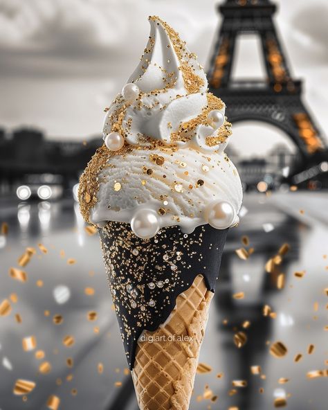 🍦✨ Embark on an Ice Cream World Tour with me! 🌍 Today, we begin our journey in the heart of romance and elegance - Paris! 🇫🇷 Did you know? 💠Paris is often called the "City of Light" because it was one of the first cities to have street lighting. 💠The Eiffel Tower, which you can see featured in these stunning ice cream designs, is repainted every seven years to keep it looking fresh! 💠Paris has more than 1,600 bakeries - and yes, many of them serve amazing ice creams too! Swipe through th... Paris Desserts, Ice Cream World, Forever Wallpaper, Gourmet Ice Cream, Ice Cream Art, Street Lighting, Iconic Beauty, Ice Cream Design, Frozen Yoghurt