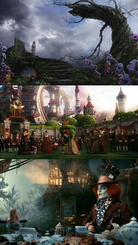 Alice in wonderland (2010) Alice In Wonderland Film Scene, Alice In Wonderland Live Action Wallpaper, Alice In Wonderland 2010 Wallpaper, Alice In Wonderland Real Life Movie, Alice In Wonderland Movie Scenes, Alice In Wonderland Tim Burton Aesthetic, Alice In Wonderland Live Action, Alice In Wonderland Hatter, Alice In Wonderland Film