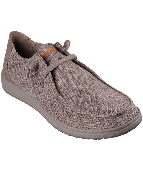 Skechers Men's Melson Slip On Shoes Beach Shoes Women, Skechers Relaxed Fit, Casual Design, Beach Shoes, Laid Back Style, Brown Shoe, Mens Casual Shoes, On Shoes, Slip On Shoes