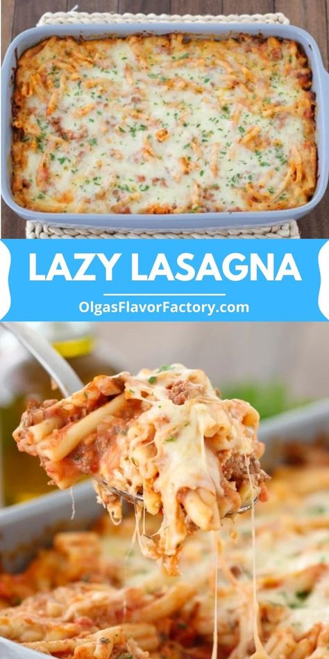 Tortellini Lasagna Bake, Baked Tortellini Casserole, Tortellini Casserole, Pasta Casseroles, Baked Tortellini, Easy Pasta Dinner Recipes, Beef Pasta Recipes, Lazy Lasagna, Lazy Man