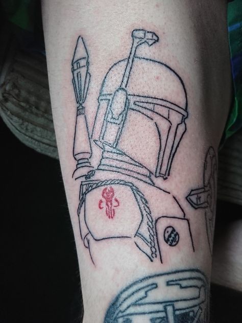 Boba Fett Tattoo, Mandalorian Tattoo, Star Wars Tattoo Sleeve, Ninja Tattoo, Alchemy Tattoo, Tattoo Magazine, New Tattoo Designs, Daisy Tattoo, West Chester Pa