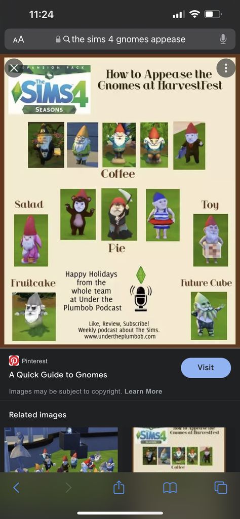 Sims 4 Harvest Fest Gnomes, Appease The Gnomes Sims 4, Sims 4 Gnomes, Sims 4 Seasons, Gnome Images, Sims 4 Cheats, Furniture Cc, Harvest Fest, Sims Ideas