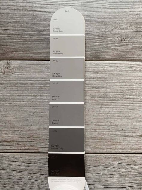 Sw 7016 Mindful Gray, Perfect Greige, Dorian Grey, Gray Exterior, Mindful Gray, Repose Gray, Exterior House Color, Living Room Redo, Sherwin Williams Colors