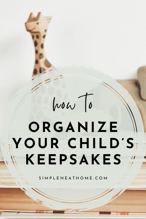 Organizing your child's keepsakes not only preserves their precious memories but also ensures that you can easily revisit those cherished moments in the years to come. If you're wondering how to organize your child's keepsakes, I'll share practical tips and creative ideas to help you create a well-organized system for those mementoes. Childhood Keepsakes Storage, Children Memory Box Ideas, Memory Boxes Keepsake, How To Organize Keepsakes, Memory Storage Ideas, Keepsake Storage Ideas, Memory Keepsake Ideas, Keepsake Organization, Memory Box Ideas Diy