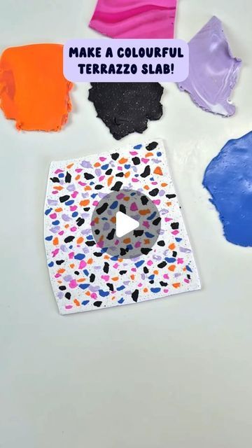 Colourful Terrazzo, Clay Terrazzo, Colorful Terrazzo, Ask Me Questions, Craft House, Go Off, Polymer Clay Projects, Blackbird, Watch It