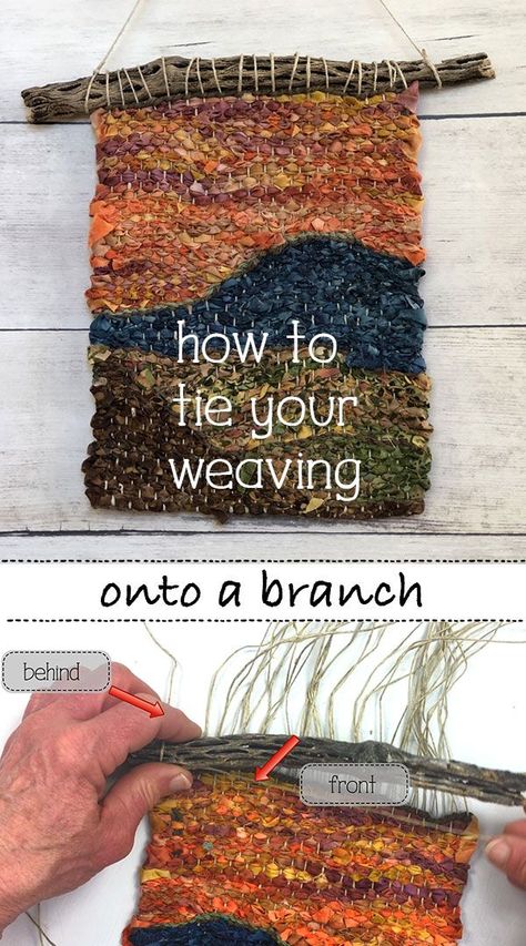 Weaving Loom Diy, Handwoven Tapestry, Weaving Loom Projects, Weaving Wall Hanging, Weaving Tutorial, Woven Wall Art, Diy Weaving, Textile Fiber Art, Weaving Textiles