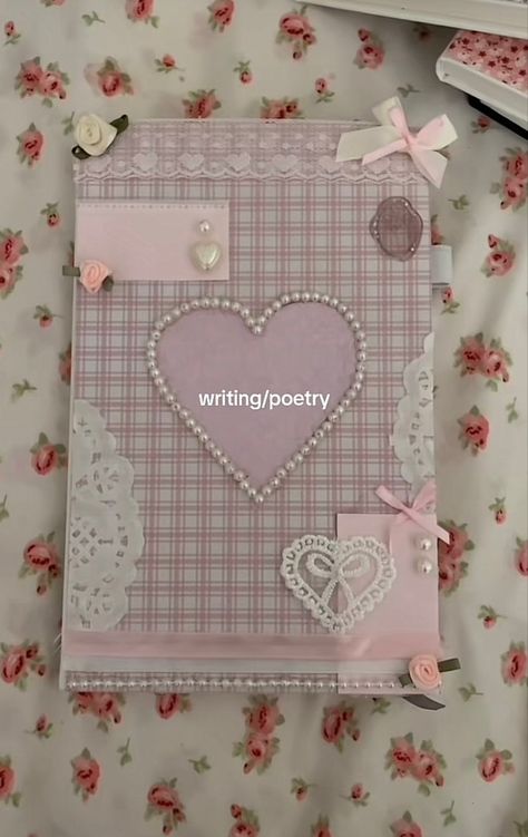 Pink Scrapbook, Journal Inspiration Writing, Birthday Card Drawing, Pretty Journals, Diy Journal Books, Pinterest Diy Crafts, Art Journal Therapy, Diary Ideas, Card Drawing