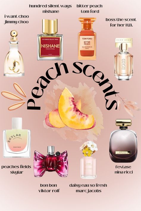 Boss The Scent For Her, Peach Scent, Daisy Eau So Fresh, Boss The Scent, Perfume Recipes, Autumn Breeze, Fragrances Perfume Woman, Perfume Collection Fragrance, Perfume Scents